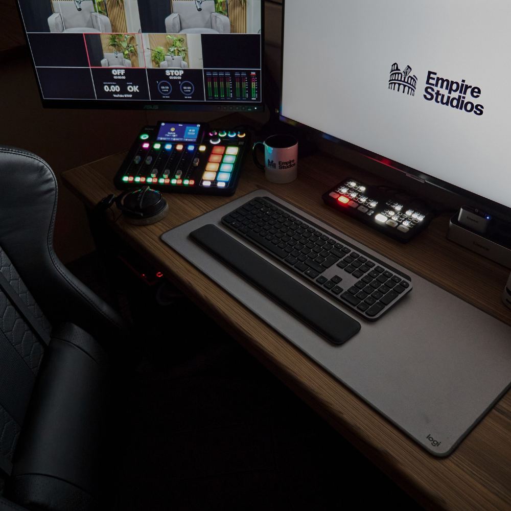 Control desk at Empire Studios